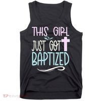 Baptism This Girl Baptized Christian 23 Tank Top thumb 0