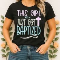 Baptism This Girl Baptized Christian 23 Women's T-Shirt thumb 2