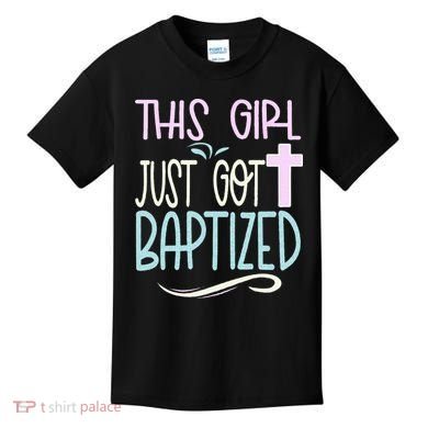 Baptism This Girl Baptized Christian 23 Kids T-Shirt