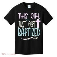 Baptism This Girl Baptized Christian 23 Kids T-Shirt thumb 0