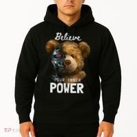 Bear Toy Half Robot Hoodie thumb 2