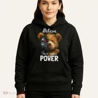 Bear Toy Half Robot Hoodie thumb 5