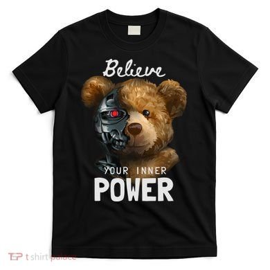 Bear Toy Half Robot T-Shirt