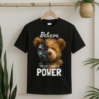 Bear Toy Half Robot T-Shirt thumb 2