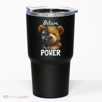 Bear Toy Half Robot Tumbler thumb 0