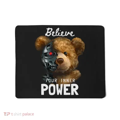 Bear Toy Half Robot Mousepad