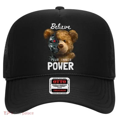 Bear Toy Half Robot Hat