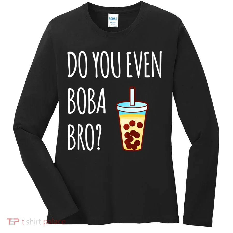 Boba Tea Hoodie - Bubble Tea Gift Women's Long Sleeve Shirt