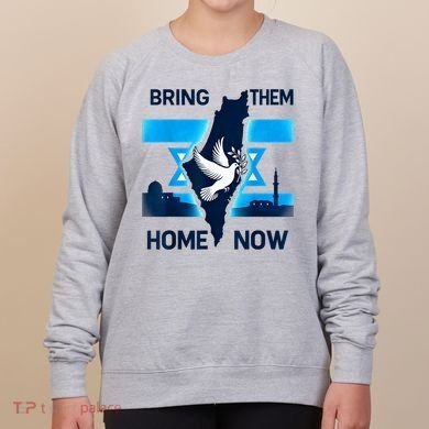 Bring Them Home Now! Stand With Israel Flag America Women's Sweatshirt