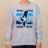Bring Them Home Now! Stand With Israel Flag America Women's Sweatshirt thumb 0