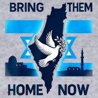 Bring Them Home Now! Stand With Israel Flag America Women's Sweatshirt thumb 2