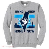 Bring Them Home Now! Stand With Israel Flag America Tall Sweatshirt thumb 0