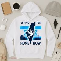 Bring Them Home Now! Stand With Israel Flag America Hoodie thumb 3