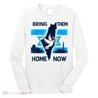 Bring Them Home Now! Stand With Israel Flag America Long Sleeve Shirt thumb 0