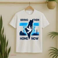 Bring Them Home Now! Stand With Israel Flag America T-Shirt thumb 2