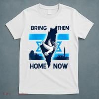 Bring Them Home Now! Stand With Israel Flag America T-Shirt thumb 5