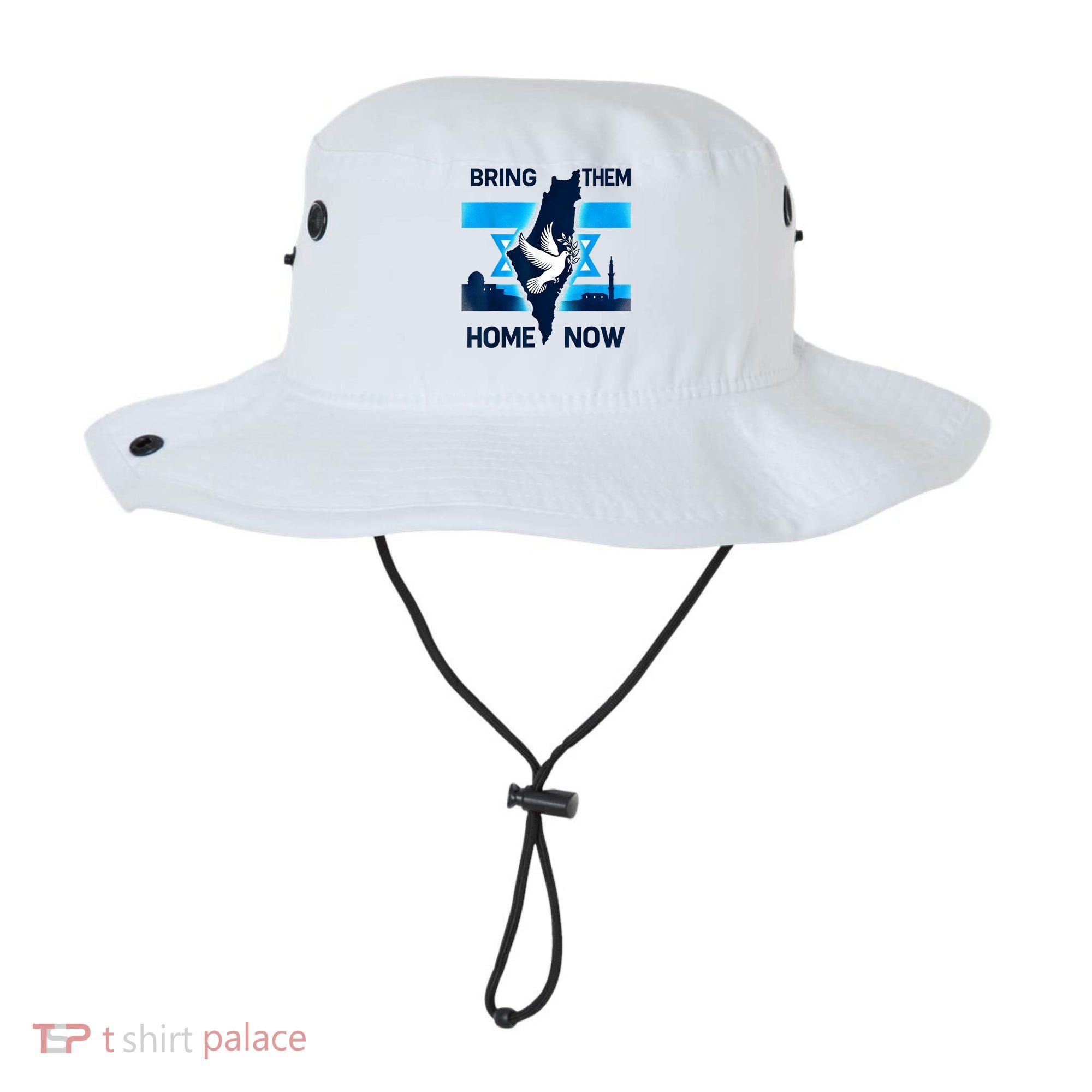 Bring Them Home Now! Stand With Israel Flag America Bucket Hat