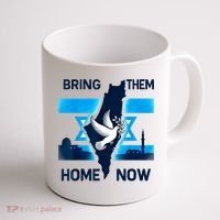 Bring Them Home Now! Stand With Israel Flag America Coffee Mug thumb 1