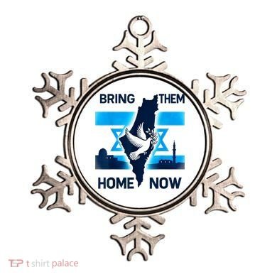 Bring Them Home Now! Stand With Israel Flag America Ornament