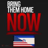 Bring Them Home Now Stand With Israel Apron thumb 3