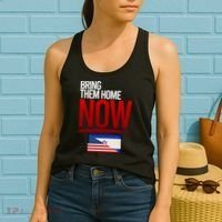 Bring Them Home Now Stand With Israel Women's Tank Top thumb 2