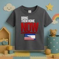 Bring Them Home Now Stand With Israel Toddler T-Shirt thumb 3