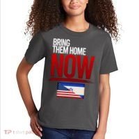 Bring Them Home Now Stand With Israel Kids T-Shirt thumb 2