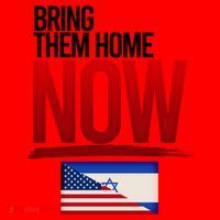 Bring Them Home Now Stand With Israel Santa Hat thumb 1