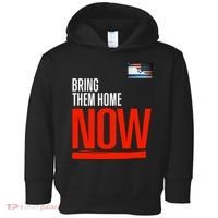 Bring Them Home Now! Stand With Israel Israel America Flag Toddler Hoodie thumb 0