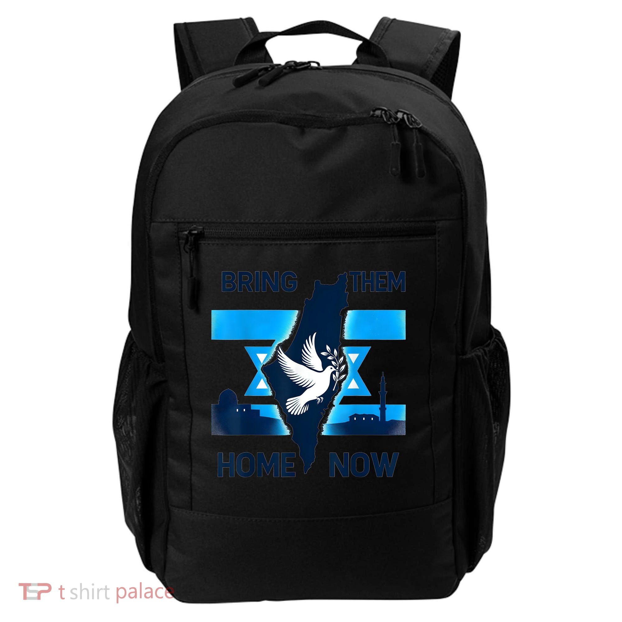 Bring Them Home Now! Stand With Israel Flag America Backpack