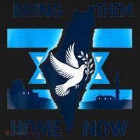 Bring Them Home Now! Stand With Israel Flag America Coaster thumb 2