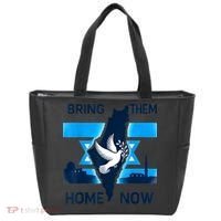 Bring Them Home Now! Stand With Israel Flag America Tote Bag thumb 0