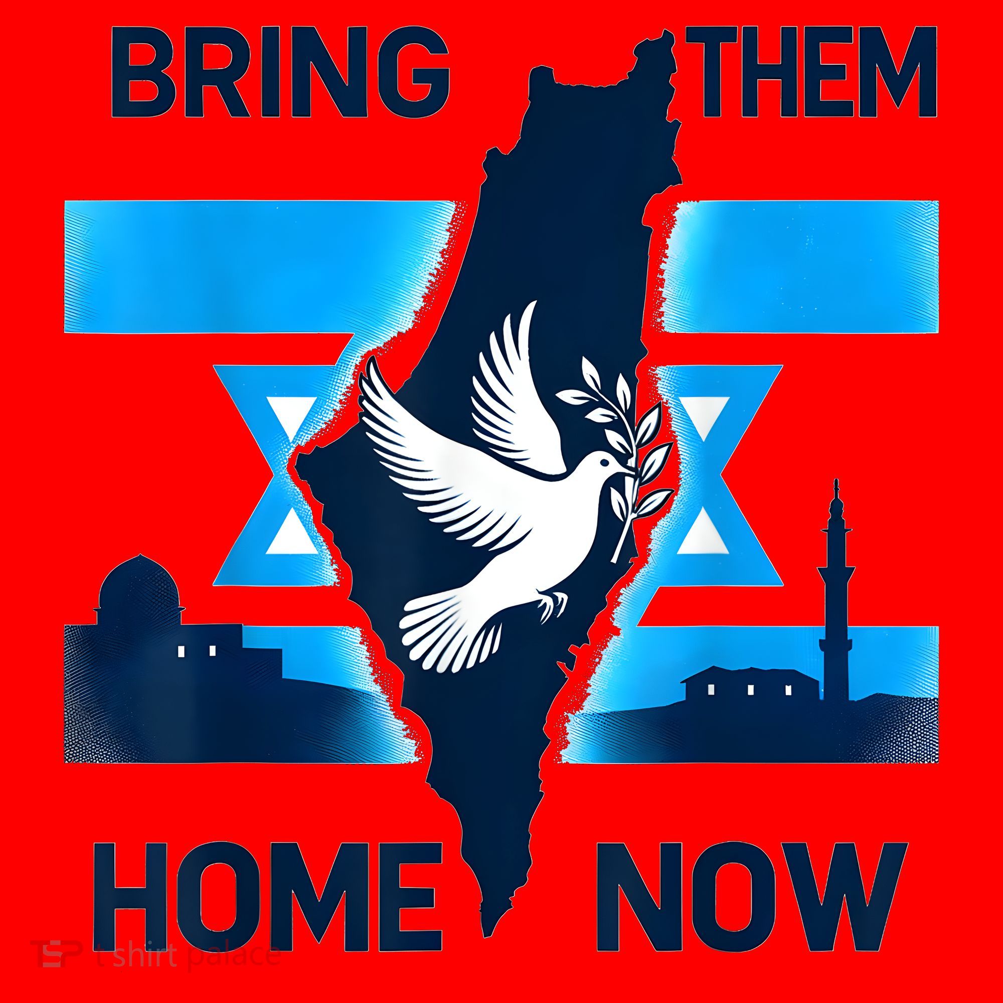 Bring Them Home Now! Stand With Israel Flag America Santa Hat