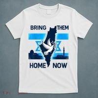 Bring Them Home Now! Stand With Israel Flag America T-Shirt thumb 5