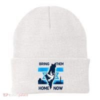 Bring Them Home Now! Stand With Israel Flag America Beanie thumb 0