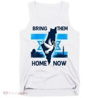 Bring Them Home Now! Stand With Israel Flag America Tank Top thumb 0