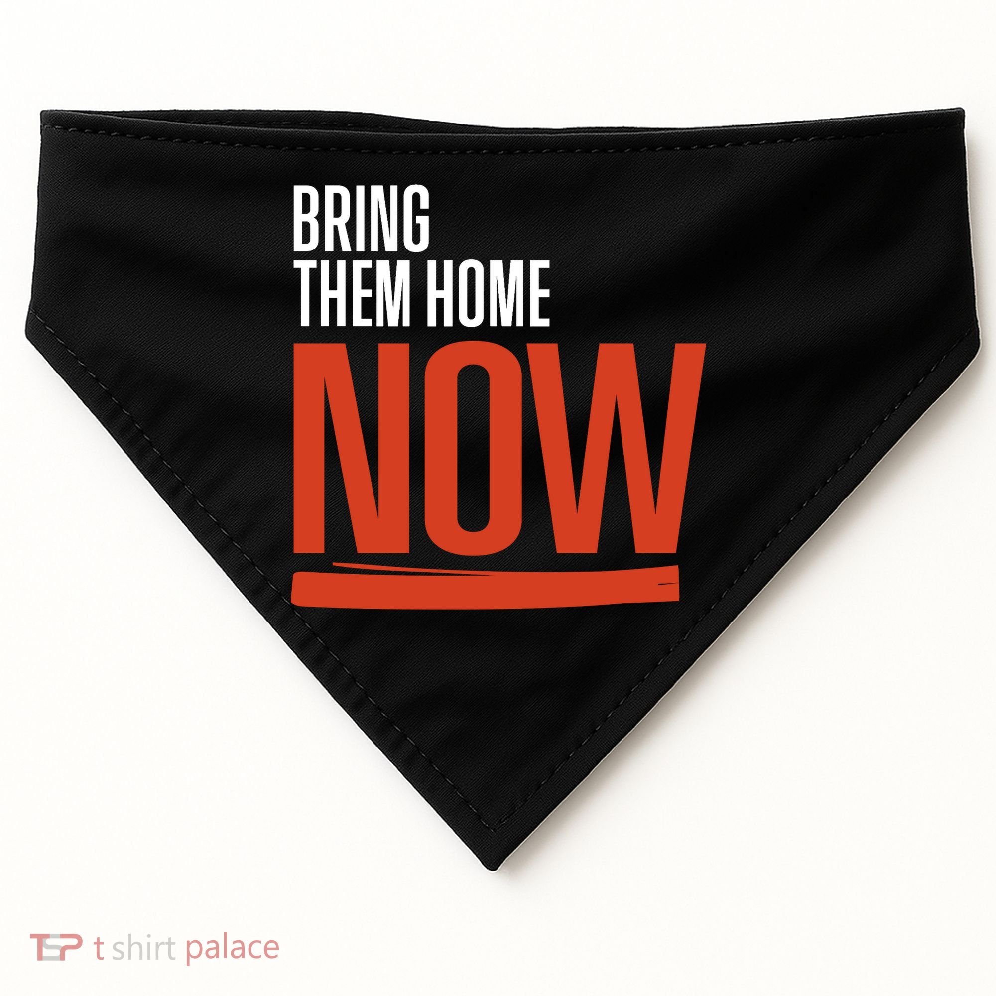 Bring Them Home Now USA-Made Doggie Bandana