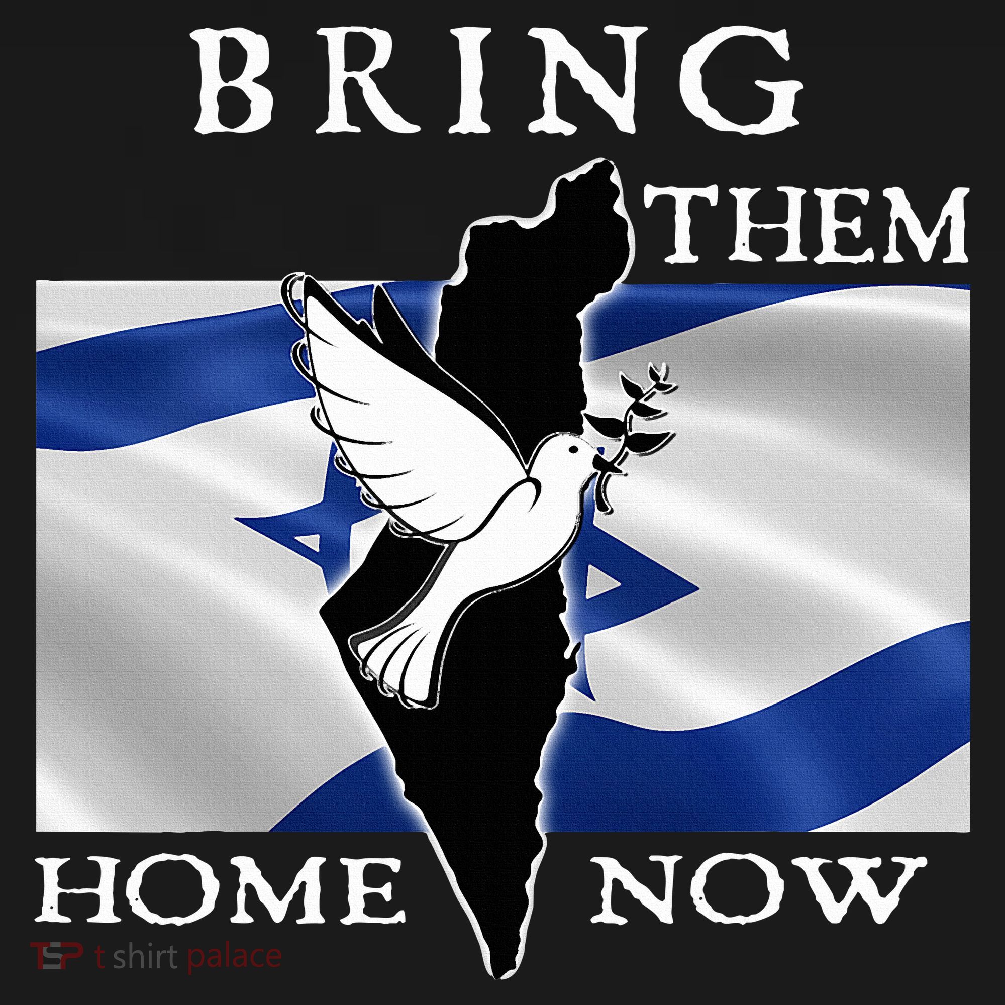 Bring Them Home Now Stand With Israel America Flag Patriotic  Ornament