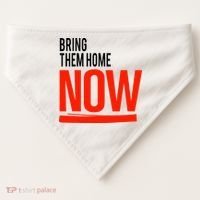 Bring Them Home Now USA-Made Doggie Bandana thumb 0