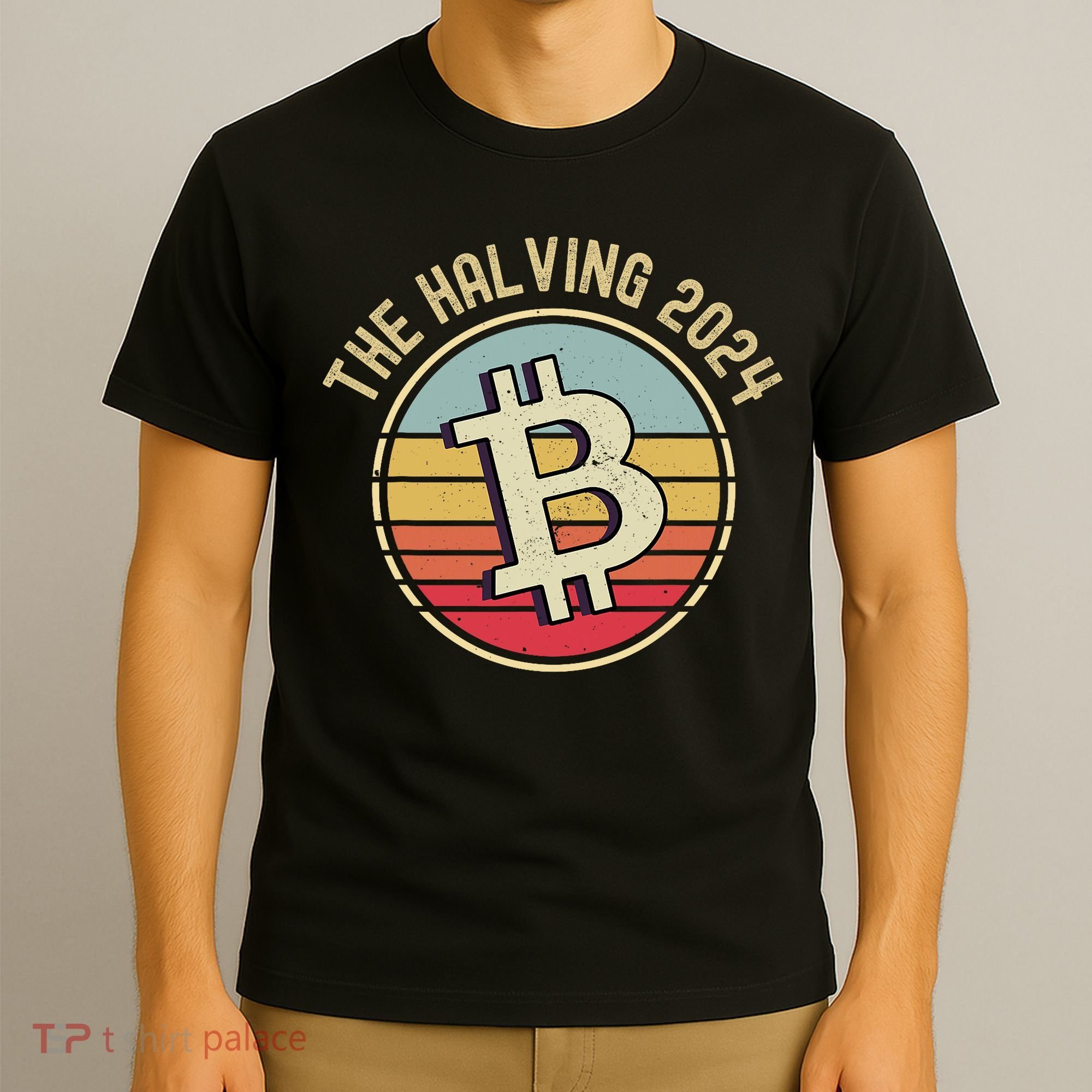 Bitcoin The Halving 2024 To The Moon T-Shirt