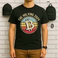 Bitcoin The Halving 2024 To The Moon T-Shirt thumb 6
