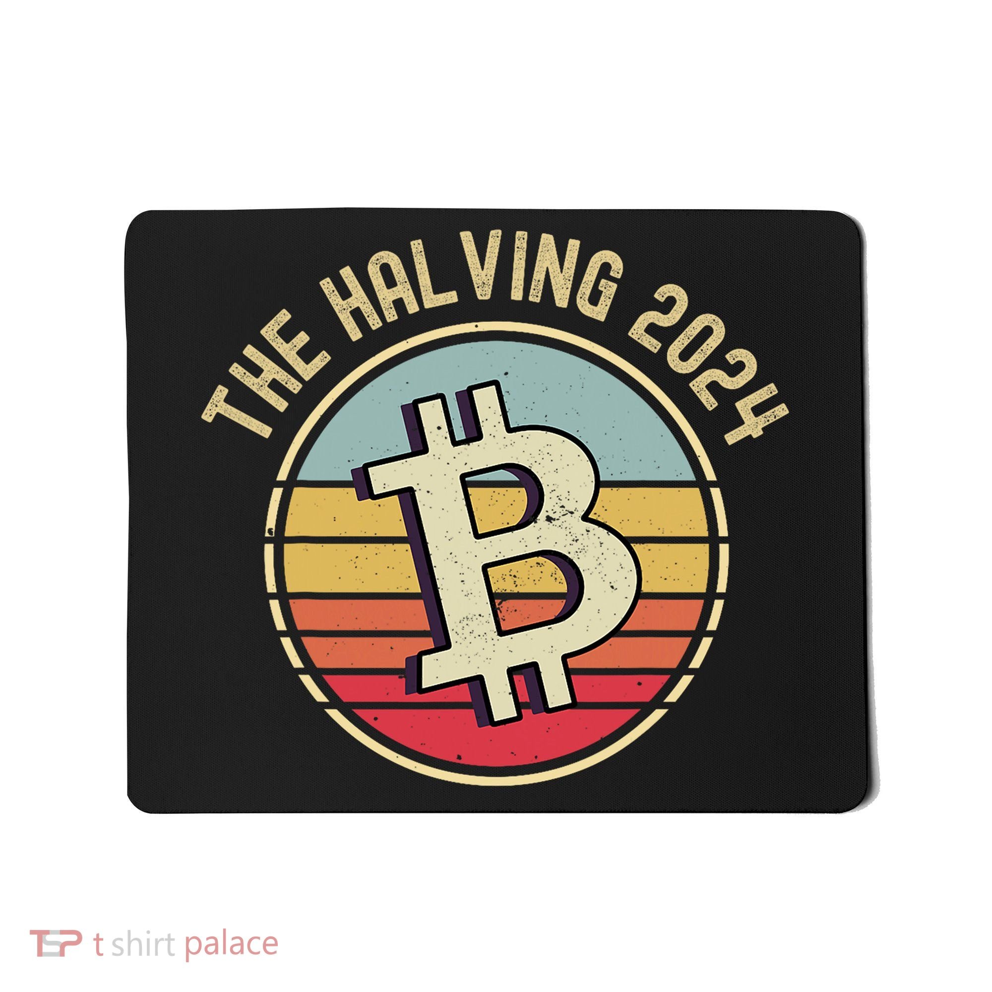 Bitcoin The Halving 2024 To The Moon Mousepad