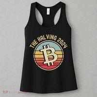 Bitcoin The Halving 2024 To The Moon Women's Tank Top thumb 3