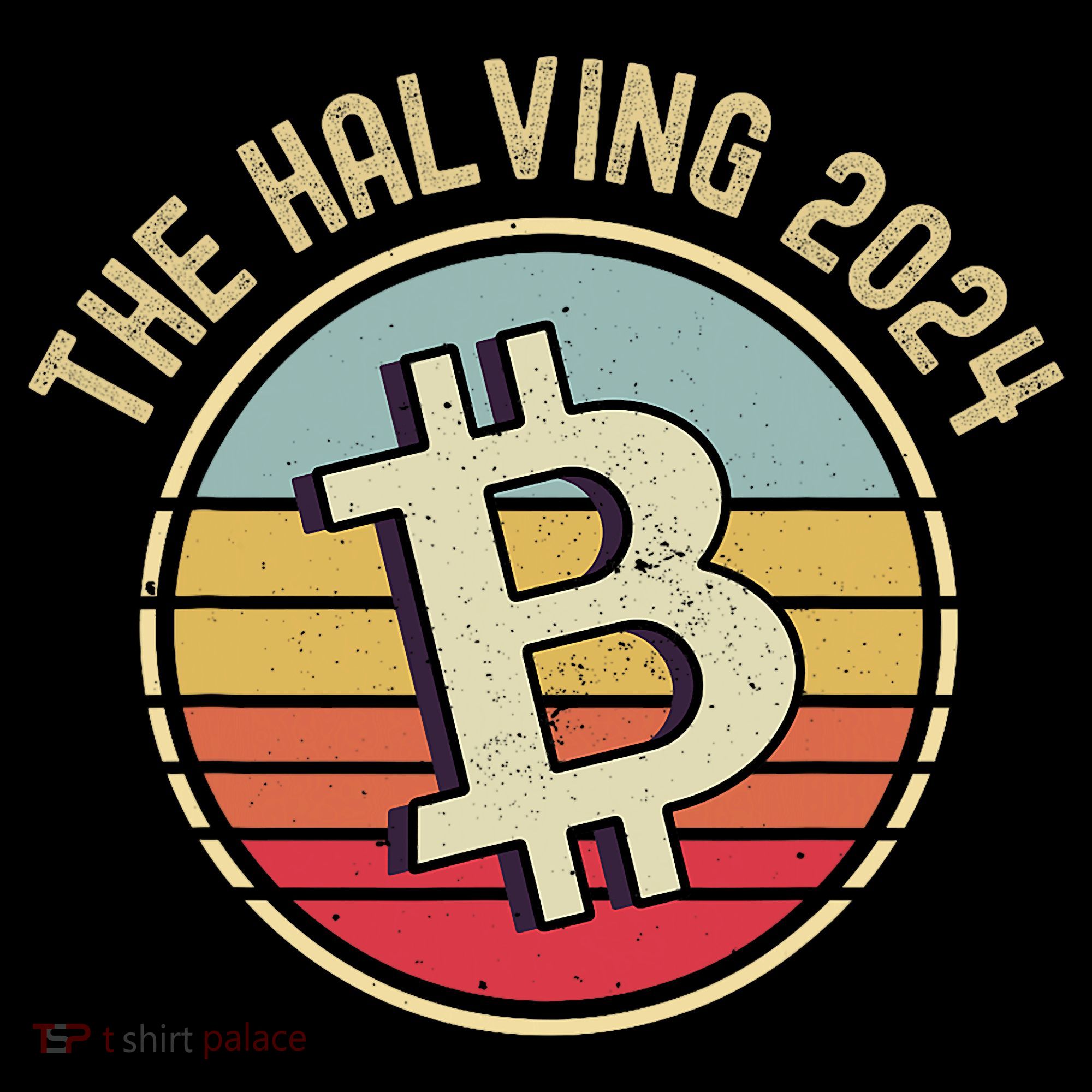 Bitcoin The Halving 2024 To The Moon Baby Bodysuit
