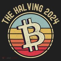 Bitcoin The Halving 2024 To The Moon Golf Towel thumb 3