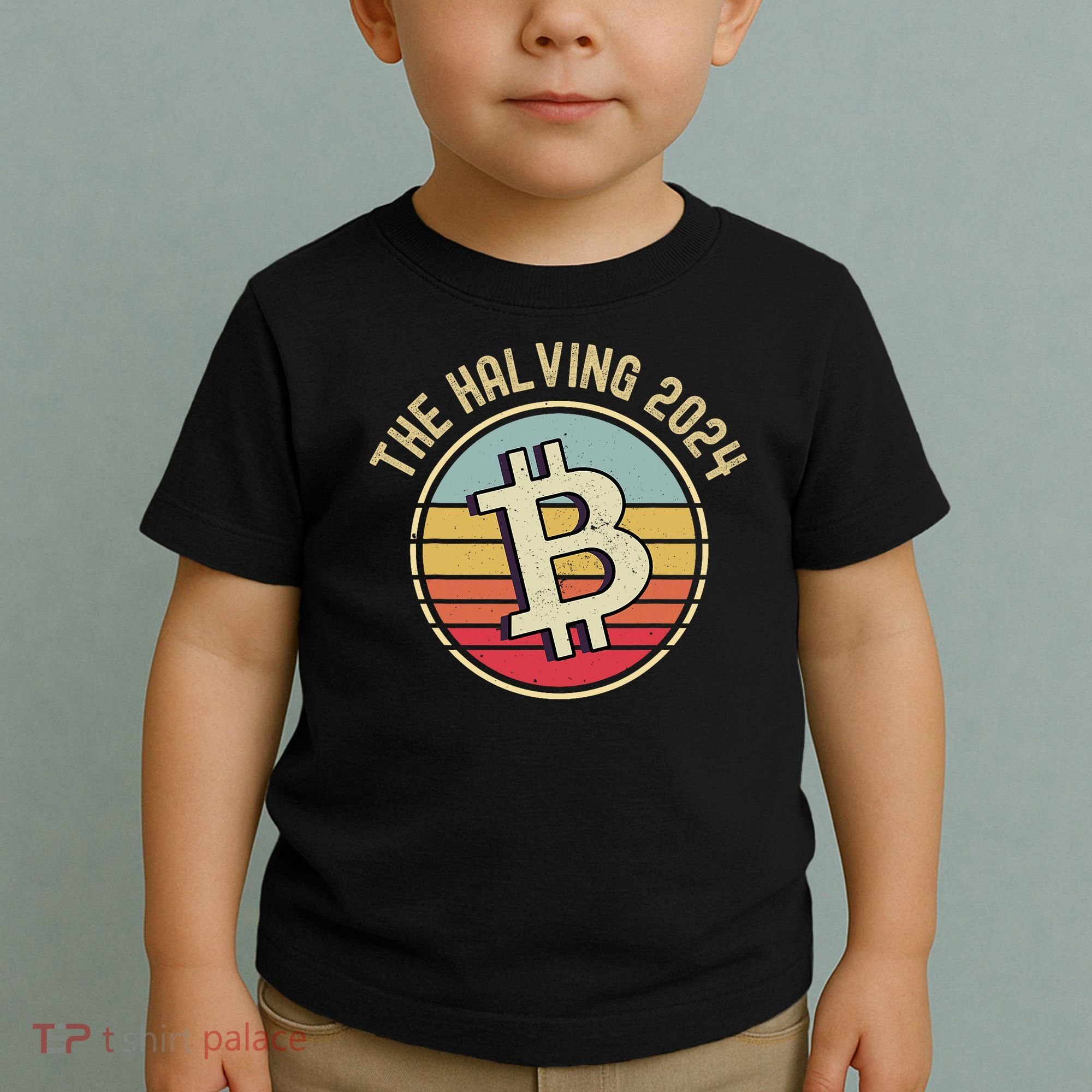 Bitcoin The Halving 2024 To The Moon Toddler T-Shirt