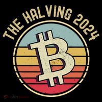 Bitcoin The Halving 2024 To The Moon Kids Sweatshirt thumb 2