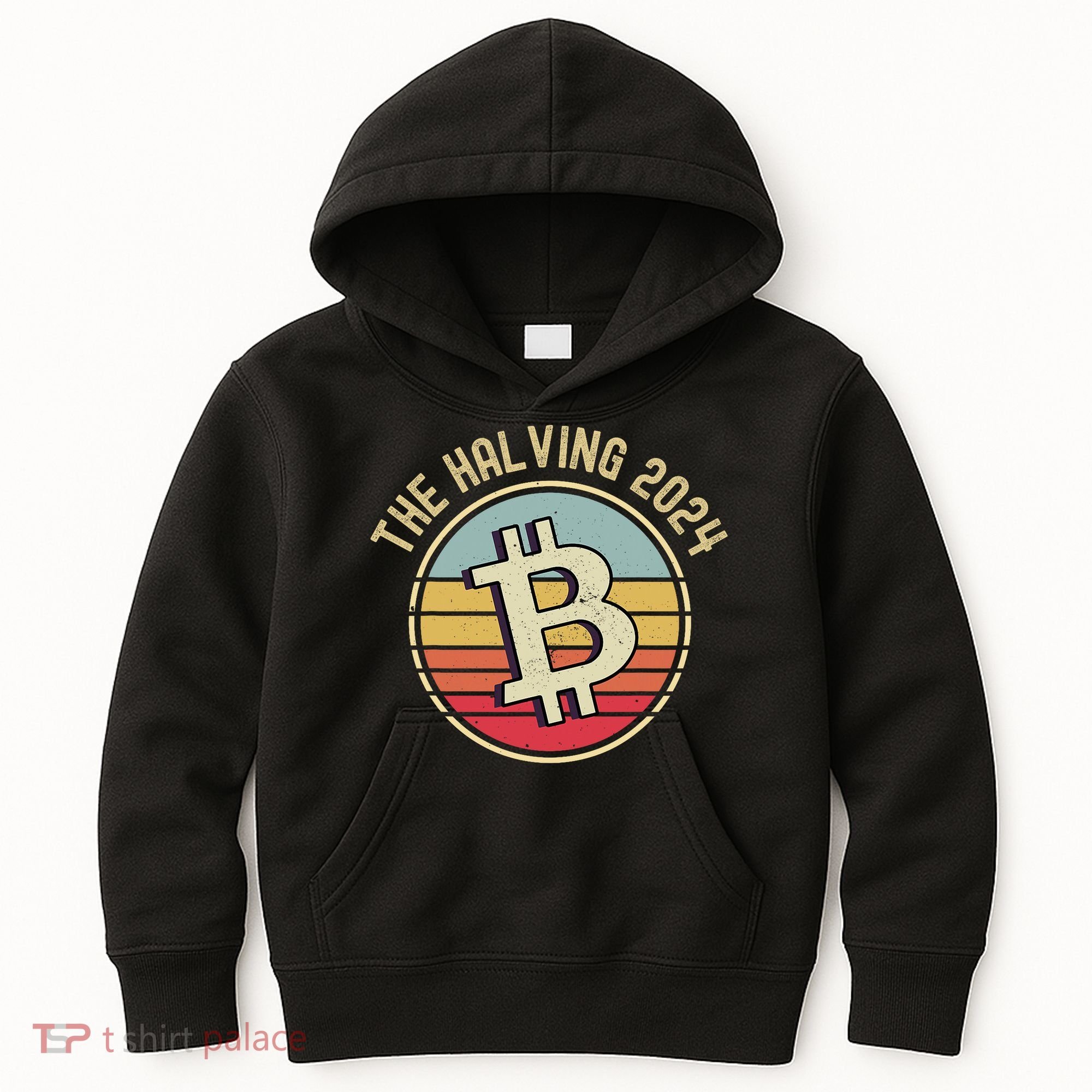 Bitcoin The Halving 2024 To The Moon Kids Hoodie
