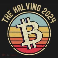 Bitcoin The Halving 2024 To The Moon Kids T-Shirt thumb 4