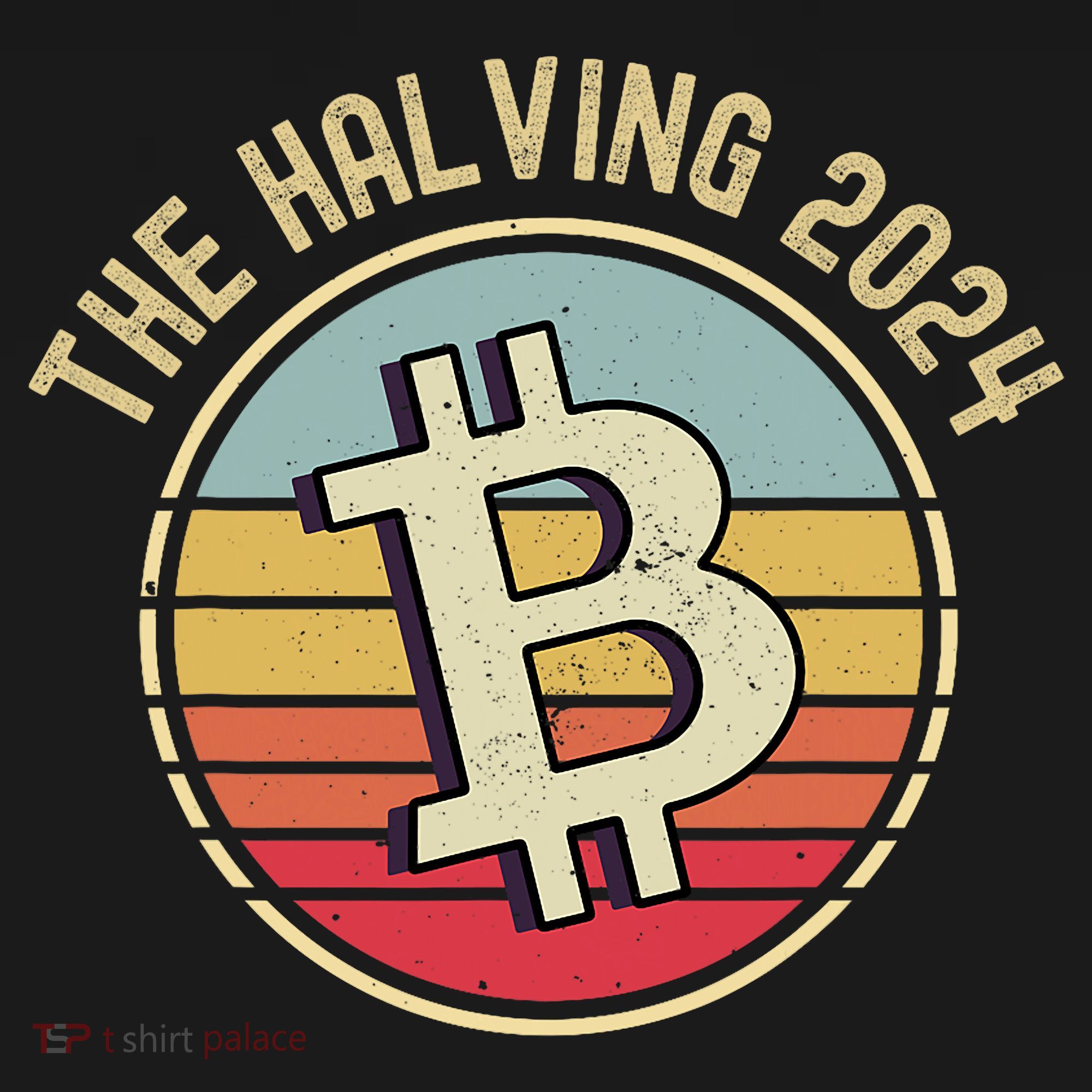 Bitcoin The Halving 2024 To The Moon Kids T-Shirt